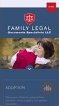 Mobile Screenshot of familylegaldocspecialists.com